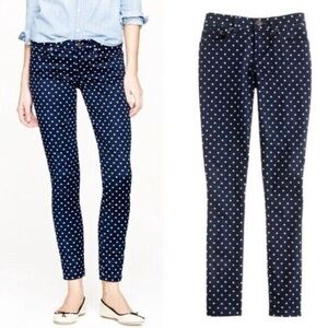 J Crew | Women’s Blue/White Polka Dot Toothpick
Jeans, sz 31